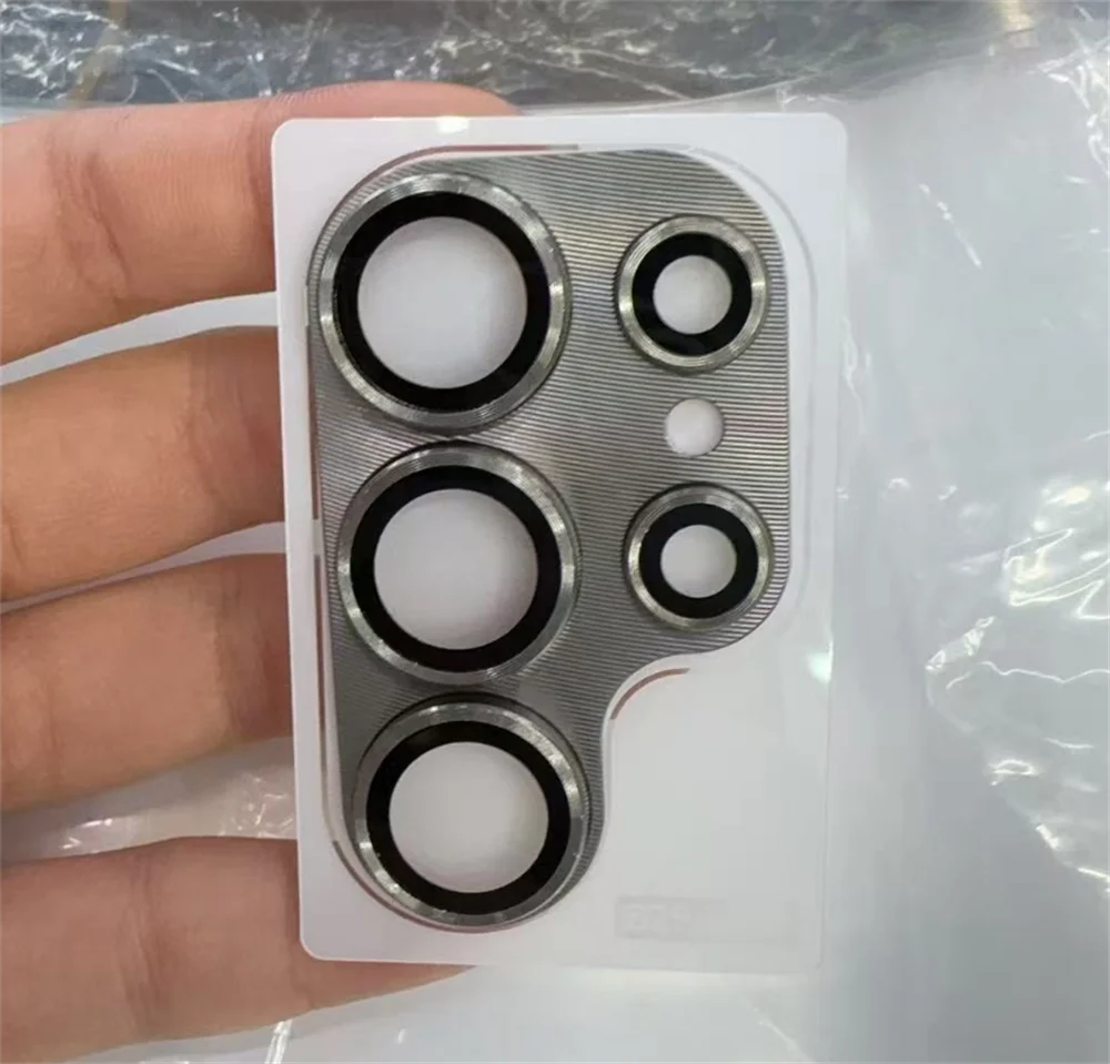Premium Metal Camera Lens Protector Glass - Full Coverage and Protection