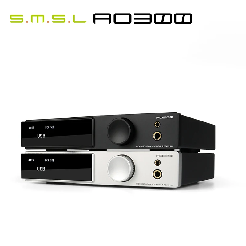 SMSL AO300 CS43131 DAC&Power Amp&Headphone Amplifier 165W×2(4Ω 