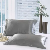 Pillowcase Silk Pillow Cover Silky Satin Beauty Pillow Case Comfortable Breathable Pillow Case Home Decor Wholesale Dropshipping 2