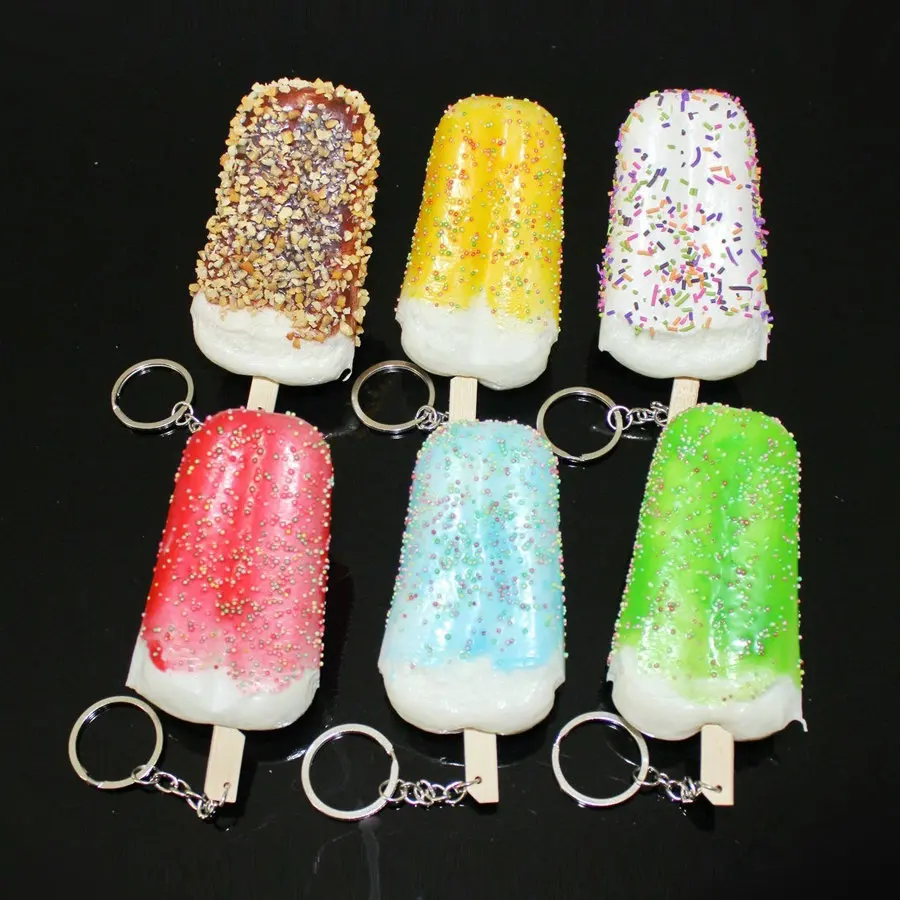 Fake Ice Cream Simulated food Model Refrigerator Stickers Creative Dessert Shop Display Window Photography Set Props Articles food model food photography props kitchen food toys fake food prank toys