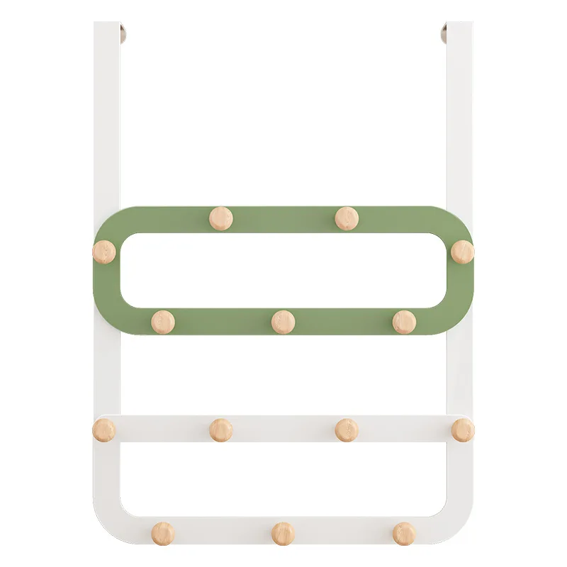 MOMO Door Hook Hanger Hanger Bedroom Wall Hanging Free Punching Door Back Coat Hook Modern Minimalist