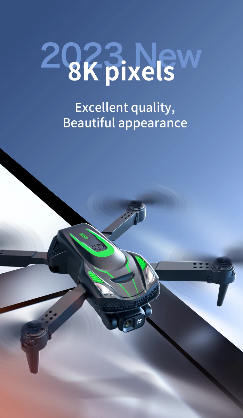 2024 전문 드론 듀얼 카메라, HD 완벽한 장애물 회피 카메라, 와이파이 FPV 드론, 항공 사진 RC, S28MAX, 최신