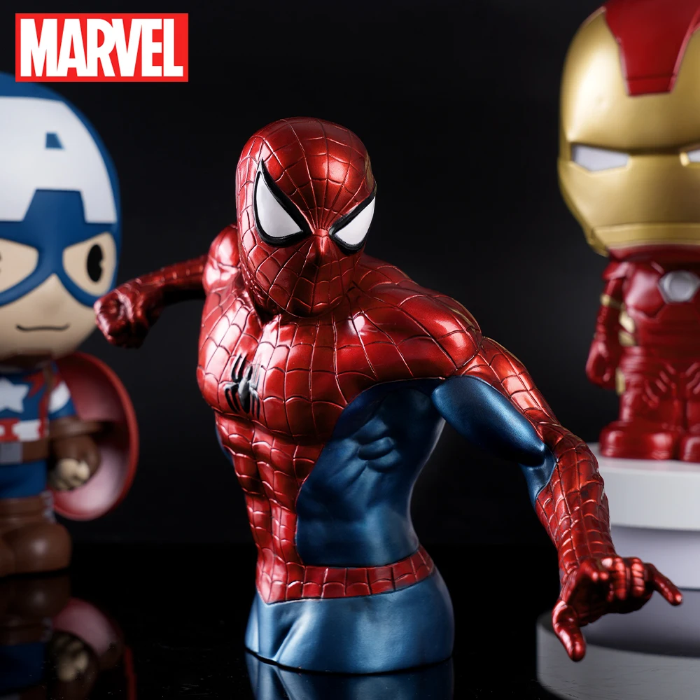 Spider-Man, offiziell lizenziertes PVC-Sparschwein, Münzbank, Spider-Man, Sammlerstück, Heimdekoration, Spardose, 1 Stück, Marvel – Detail 14