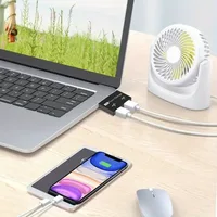 USB2.0 Splitter 1 Male To 2 Ports Female USB Hub Adapter Converter For Huawei Xiaomi Macbook Phone Laptop Charging Accessories - Image 3