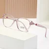 2024 New 3 in 1 Progressive Multifocal Reading Glasses Fashion Women Anti-blue Eyeglasses Easy To Look Far and Near -1.0 To +4.0 1