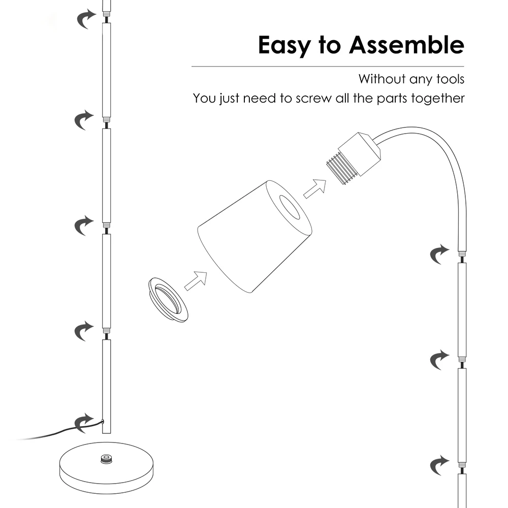 Modern Nordic Floor Lamp