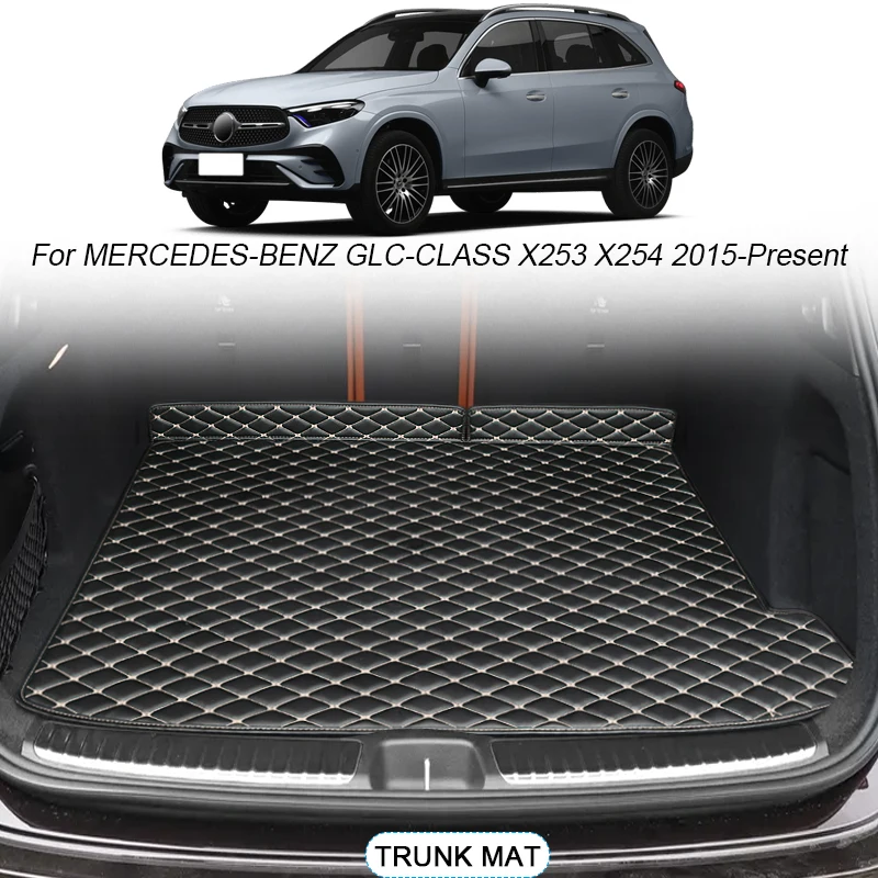 

For MERDEDES-BENZ GLC-Class X253 X254 2015-2025 Custom Car Trunk Main Mats Waterproof Anti Scratch Non-slip Cover Auto Accessory