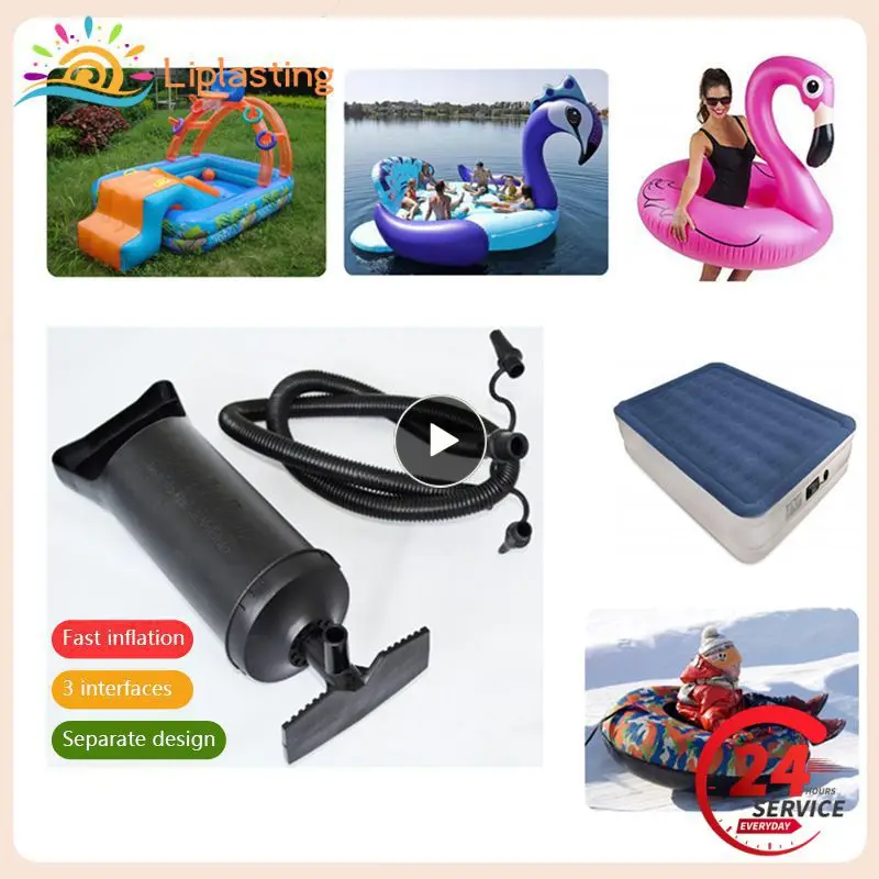 

12-inch Two-way Manual Pump Balloon Hand-pull Air Pump Large Floating Bed Floating Row Swimming Pool Quick-Fill Swimming Ring