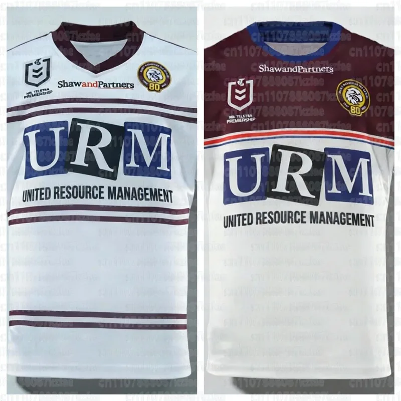 2026 최신 NRL 여름 호주 맨리 워링가 시 이글스 축구 남성 저지 트레이닝 ..