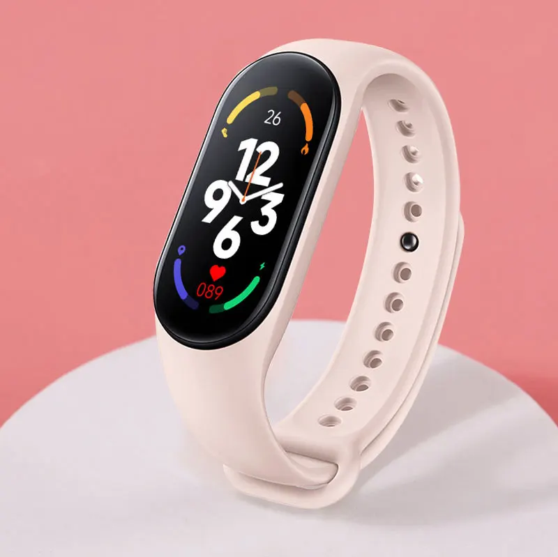 Reloj Inteligente Smartwatch Suono M7 Pulsera Bluetooth Rosa