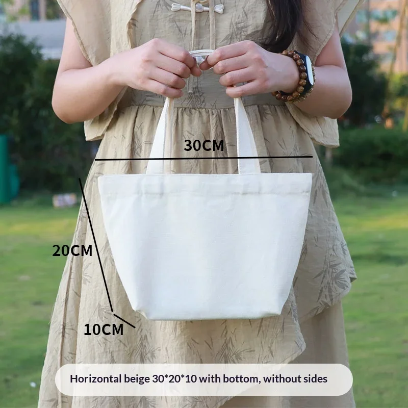 Sustainable Cotton Canvas Tote Bag