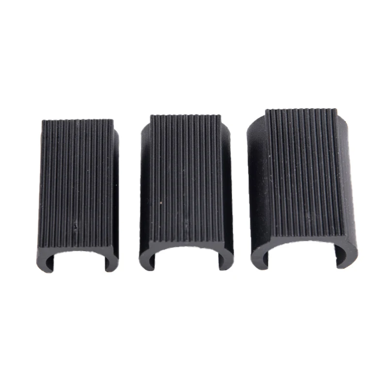 Durable U Shaped Chair Leg Pad Non-slip Tube Caps Anti-front Tilt Damper Stool Pipe Clamp Glides Floor Protector 10Pcs
