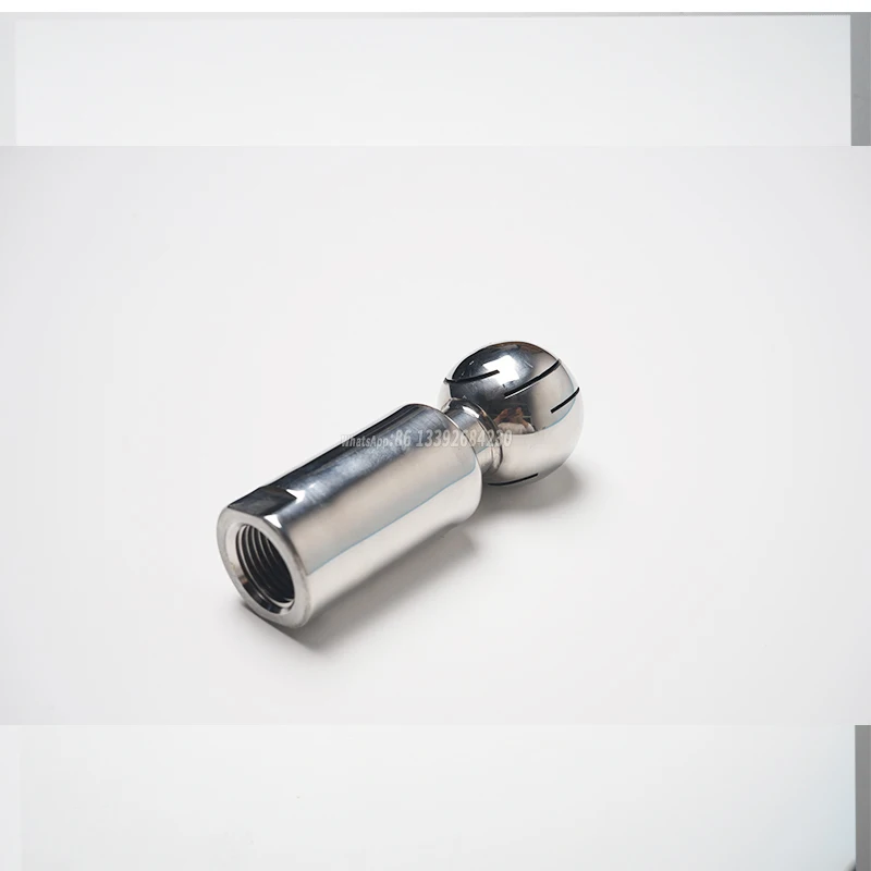 1/2 SS304 rotating tank cleaning CIP nozzle,thread rotary nozzle,Stainless Steel Rotary Spray Ball for tank cleaning
