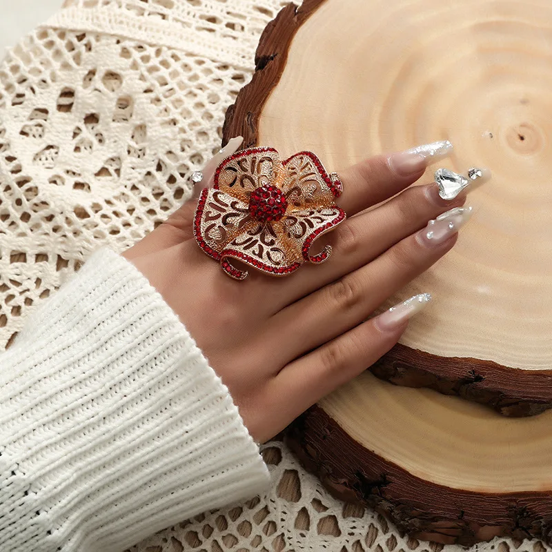 White Round Oxidized Silver Broad Mirror Adjustable Ring for Women And Girls  at Rs 70 in Ghaziabad