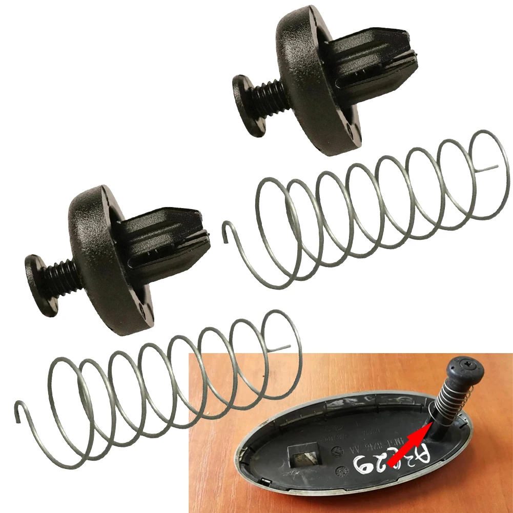 Emblem Mounting Kit Front Center Grille Spring Clip for Ford Focus 2004-2014 Automobiles Parts Accessories Clips And Springs