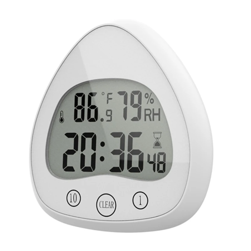 Waterproof clock bathroom waterproof clock shower water waterproof