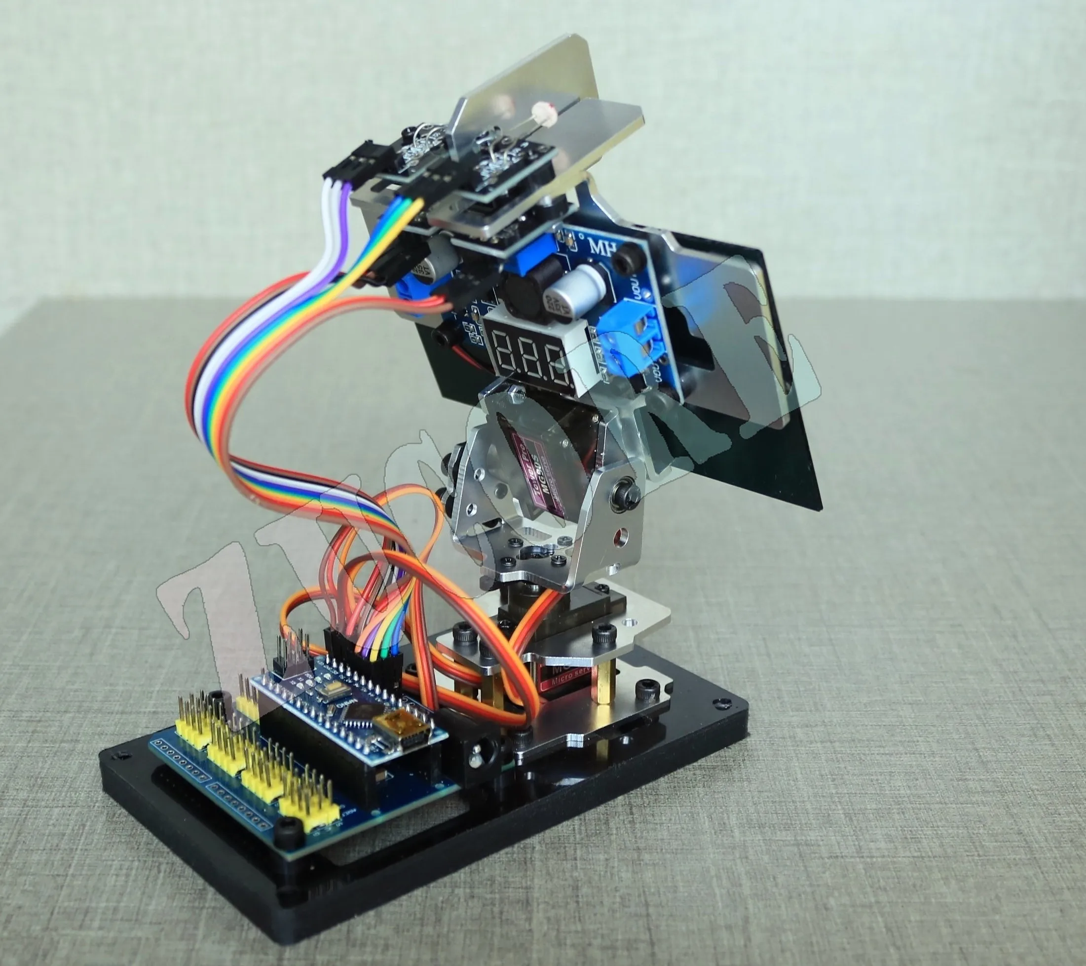 Arduino DIY スマートソーラー追跡装置発電メーカープロジェクト小規模生産追跡レーダー - AliExpress 202216001