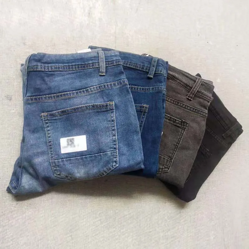 Men's Fashion Ripped Jeans Streetwear Mens Black Jeans Slim Fit Hip Hop Skinny Pants High Quality Denim Clothing Casual Trousers 5