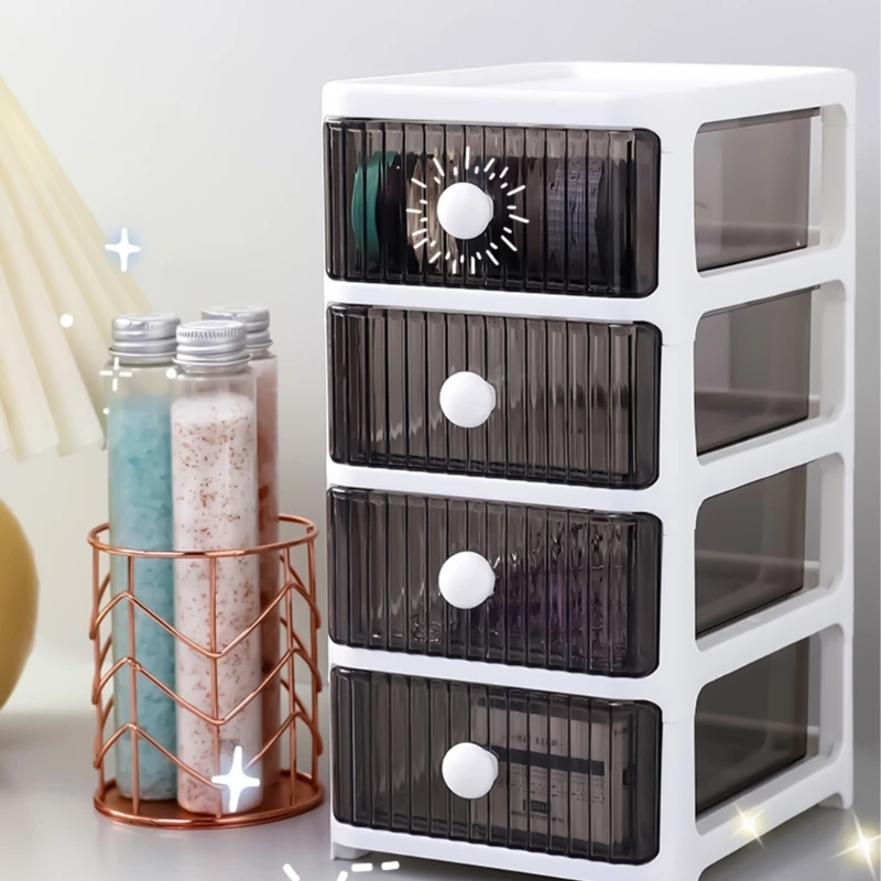 

Modern Drawer Storage Cabinet Efficient Makeup Stationery Holder Box