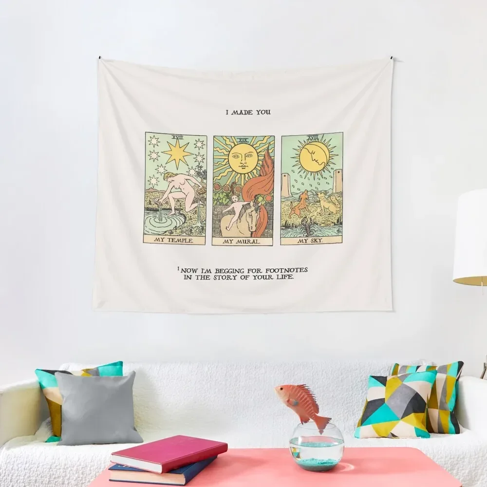 

drawing hearts in the byline Tapestry Decor For Room Room Decoration Aesthetic Anime Decor Tapestry