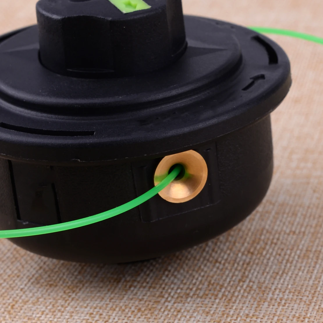 LETAOSK M8 X 1.25 Trimmer Dual Line Bump Feed Head Fit For Most Strimmer Brush Cutter grass trimmer head