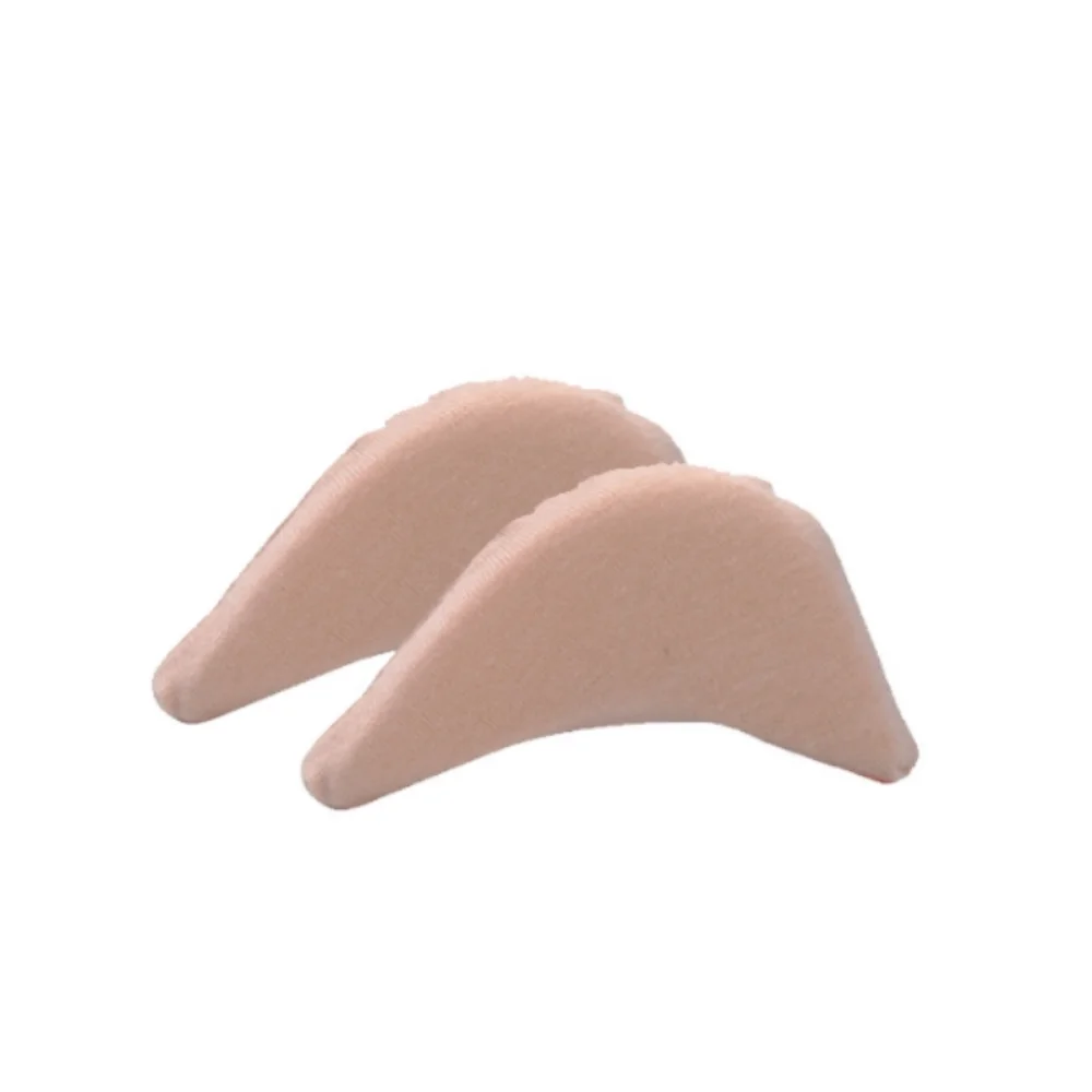 Weiche Schwamm-Halbeinlegesohlen, wiederverwendbar, 1/2 Paar Zehenstopfen, Zehenfüller, Einsätze für Schuhe, verstellbar, große Fußstütze, Unisex-Schuheinlagen – Detail 16