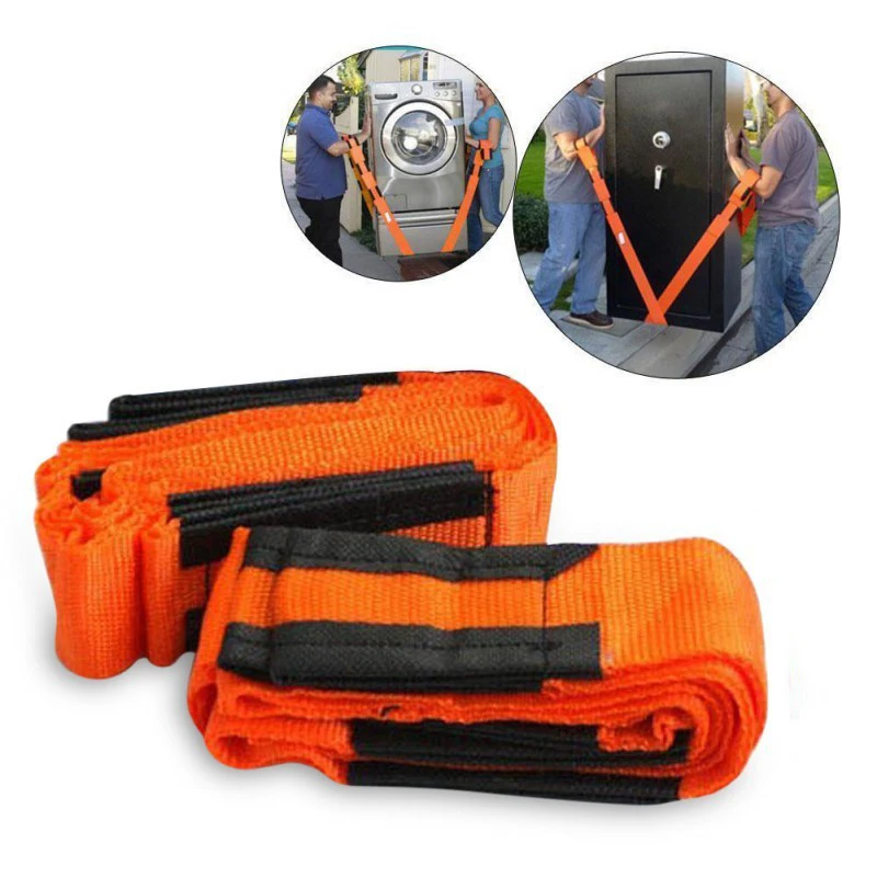 HQQNUO Moving Straps, Moving Straps Lifting System Kit For 1 Person And 2-Person Move, Lift, And Carry Furniture, Appliances, Heavy Objects