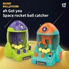 Space Catching Doll Machine Baby Mini Puzzle Catching Ball Machine Clip Doll Gacha Clip Candy Machine Gift For Children's Toy 2