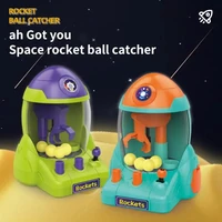 Space Catching Doll Machine Baby Mini Puzzle Catching Ball Machine Clip Doll Gacha Clip Candy Machine Gift For Children's Toy 2