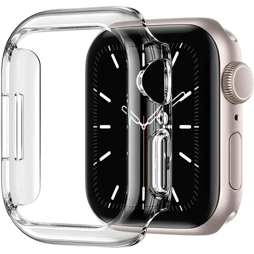 Cover for Apple Watch Case 46mm 40mm 45mm 41mm PC Protector Bumper Protective Shell for iWatch Series 11 10 9 8 7 SE 3 6 Ultra 3