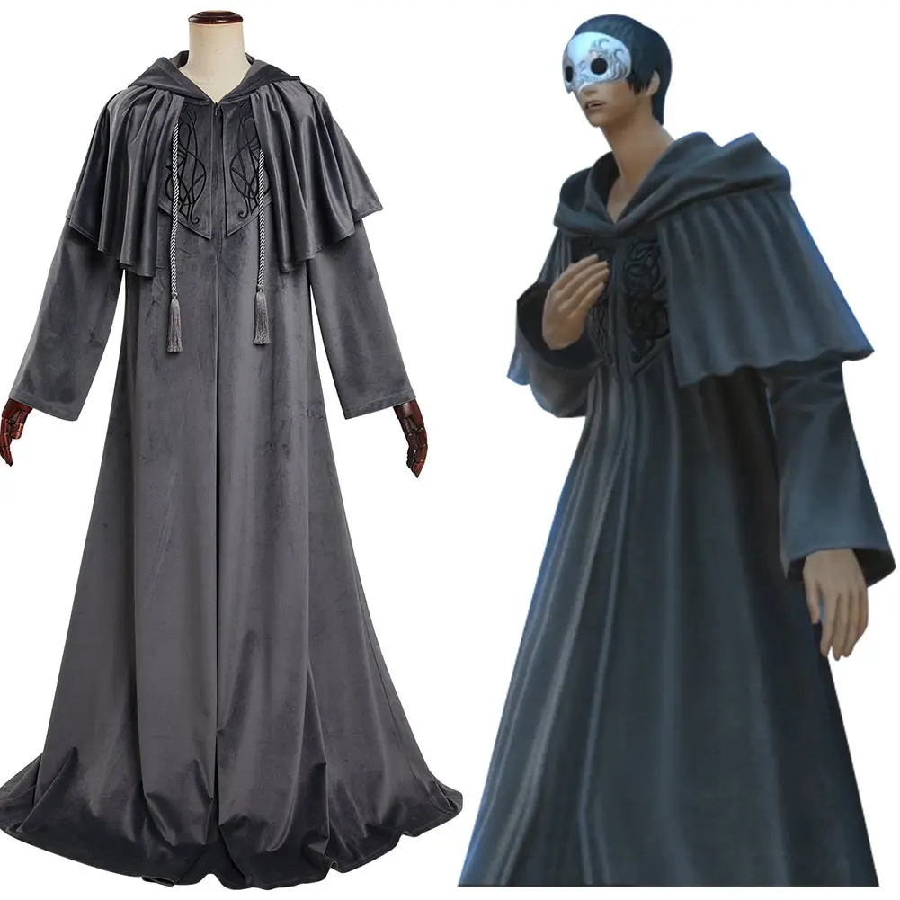 

FF14 FINAL FANTASY XIV: ENDWALKER Emet-Selch Hythlodaeus Cosplay Costume Outfits Halloween Carnival Suit