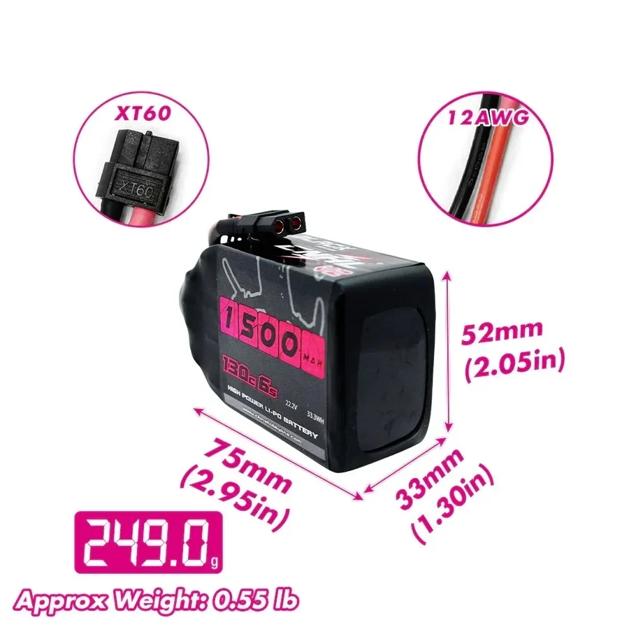 China Hobby Line Lipo 6s | Cnhl Lipo Black Series | 6s Lipo