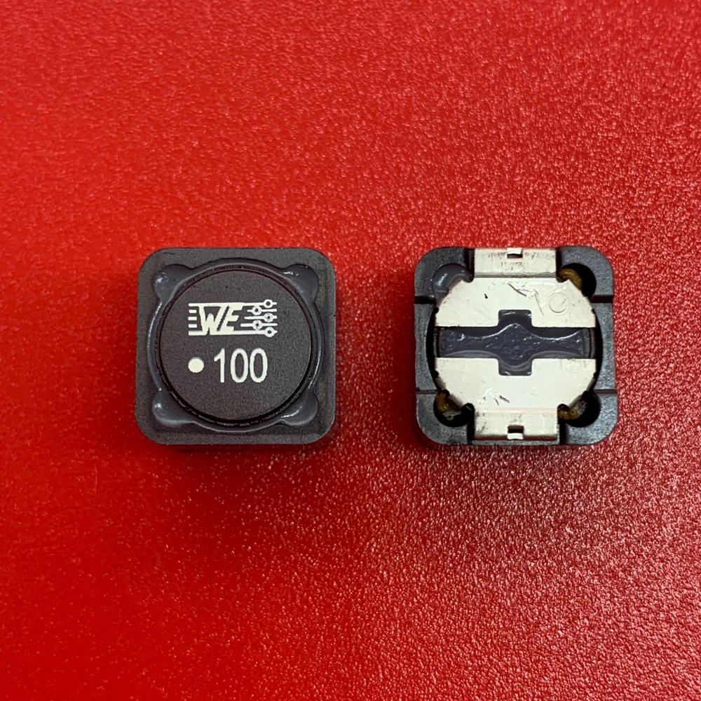 10PCS/ 7447709100 WE100 10UH 7.1A 12X12X10MM Original SMD Shielded Power Inductor