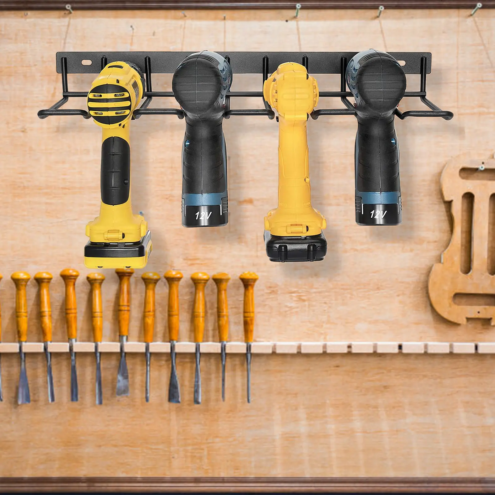 Hand power tool organizer rack wall mounted workshop garage mobile tool rack heavy duty power drill holder tool organizer wrench organizer screwdriver organizer power tool holder