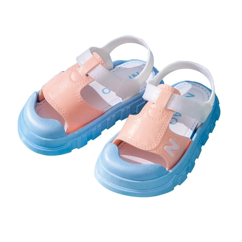 Children's Slippers Summer Anti-Slip Soft Bottom Cartoon Baby Sandals Indoor Home Use for Boys And Girls baby shoes kids shoes children sandals kids sandals