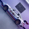 1:24 Porsche 911 GT3 RSR Sports Car Alloy Pull Back Model Car Simulation Children's Diecast Toy Car Boy Toys A416 3