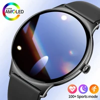 LIGE AMOLED Screen Healt Smart Watch Women Sports Fitness Watch Men Waterproof Smart Watch Bluetooth Call For Android iOS Phones 1