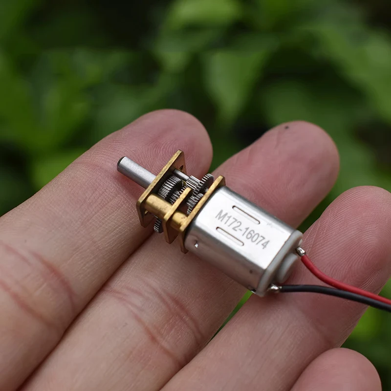 GA12-N20 미니 풀 메탈 기어 모터 DC 5V-6V 29RPM-35RPM 저속 D-샤프트 마이크로 N20 기어 박스 감속 모터 대형 토크
