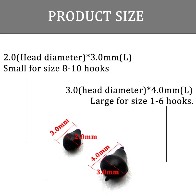 잉어 낚시 후크 정렬 기 낚시 커넥터 후크 중지 비즈 헤어 잉어 리그 물고기 태클 액세서리에 대 한 10pcs 텅스텐 후크 비즈