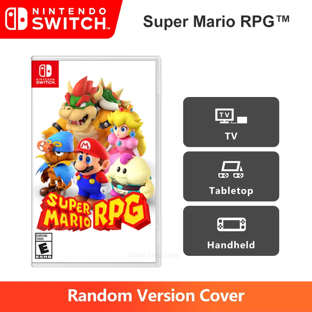 Nintendo Switch Game Super Mario RPG 100% New Physical Game