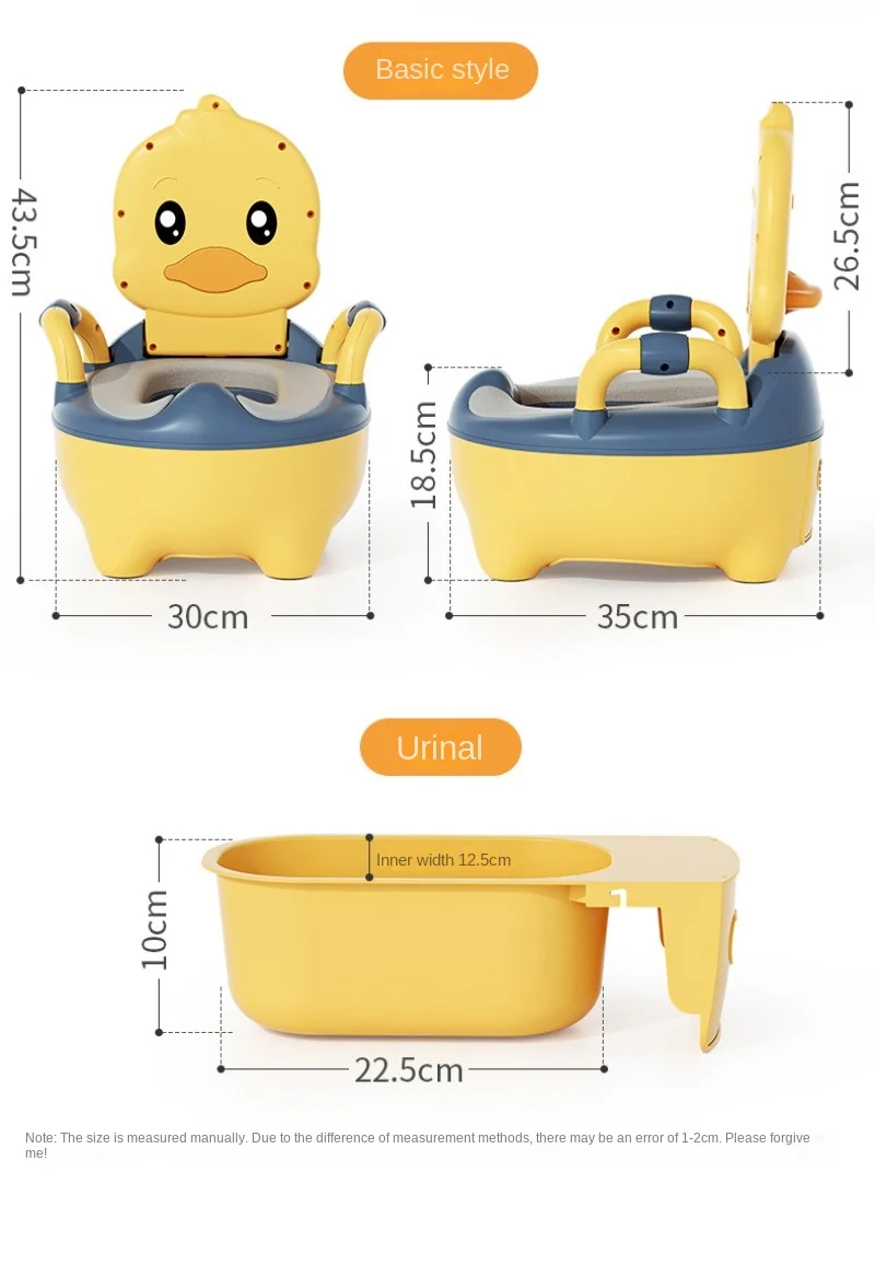 Children Toilet Seat Baby Toilet Boys Girls Potty Training Seat Child Potty Ergonomic Chair Comfy Toilets Stool Type