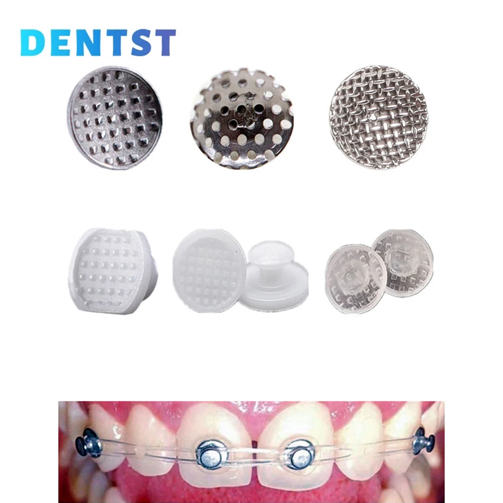 10 Pz/borsa Dentale Ortodontico Cast Guaina Linguale Con/Senza 10 Pz/borsa Dentale Ortodontico Cast Guaina Linguale Con/Senza
