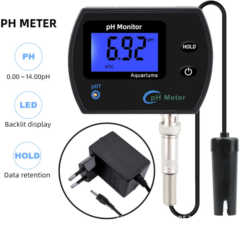 Misuratore Di Ph Portatile Tester Penna Digitale Accurata Ph-990 Pocket Aquarium Wine Urine Lcd Ph Test Con Grande Schermo