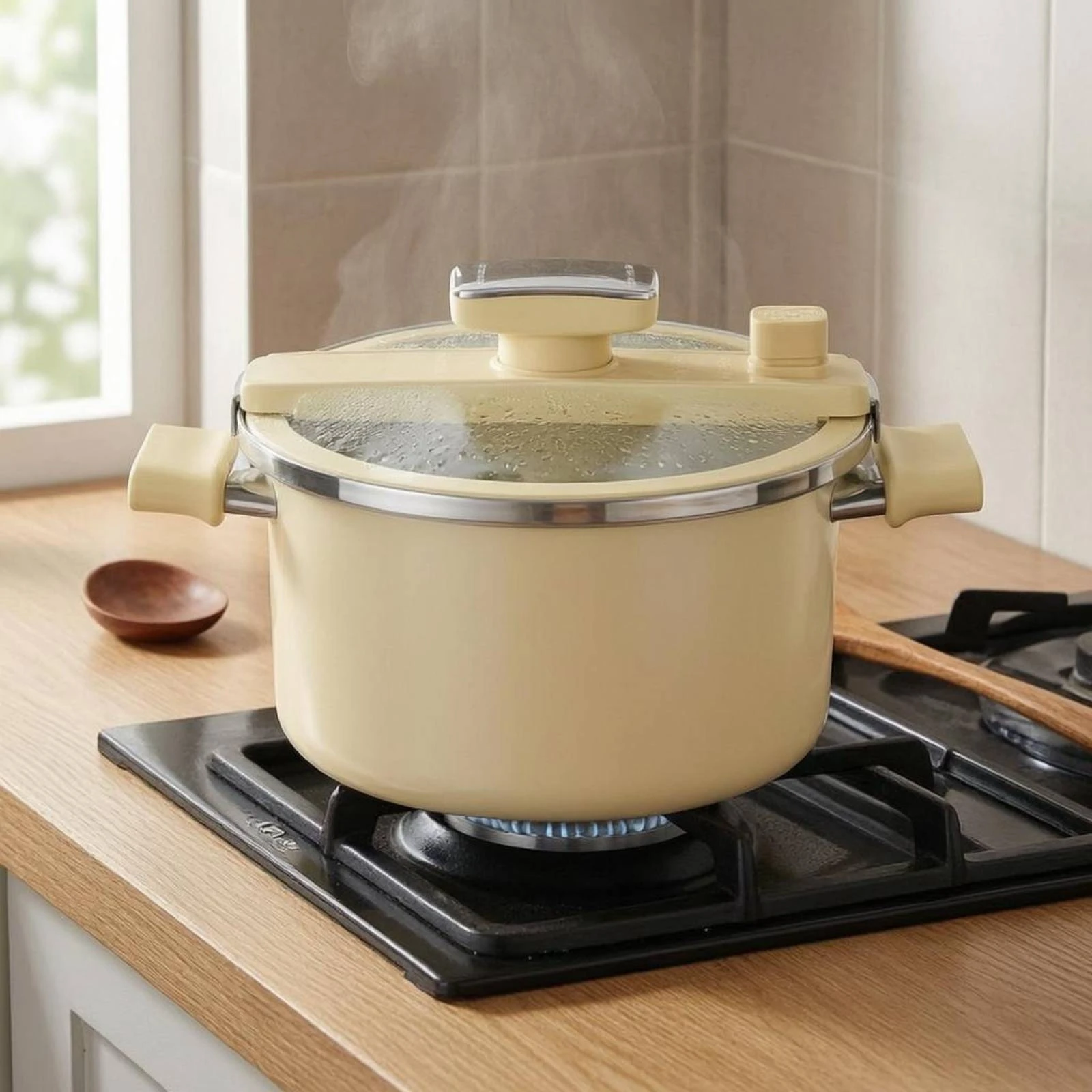 Enamel Pressure Cooker 6