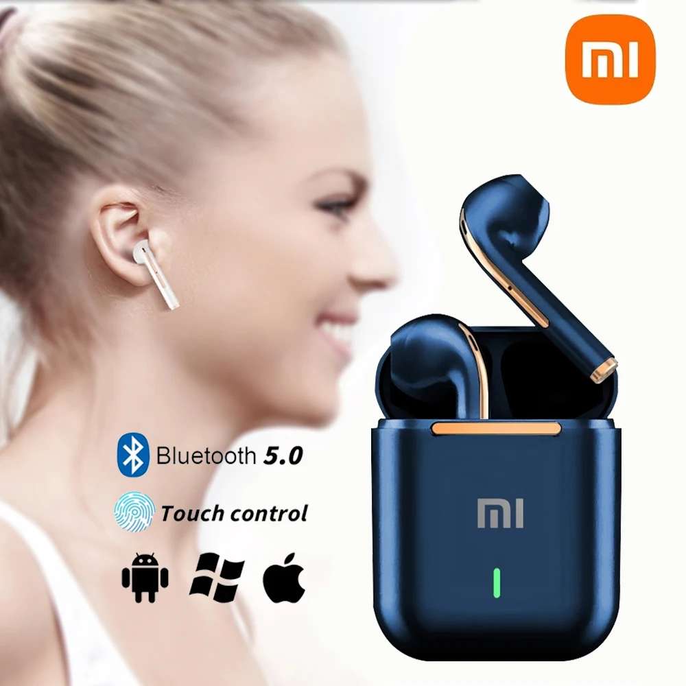 Беспроводные наушники XIAOMI, оригинальные J18 наушники-вкладыши, TWS Bluetooth наушники MIJIA Sport HIFI, стерео, игровые водонепроницаемые наушники с микрофоном