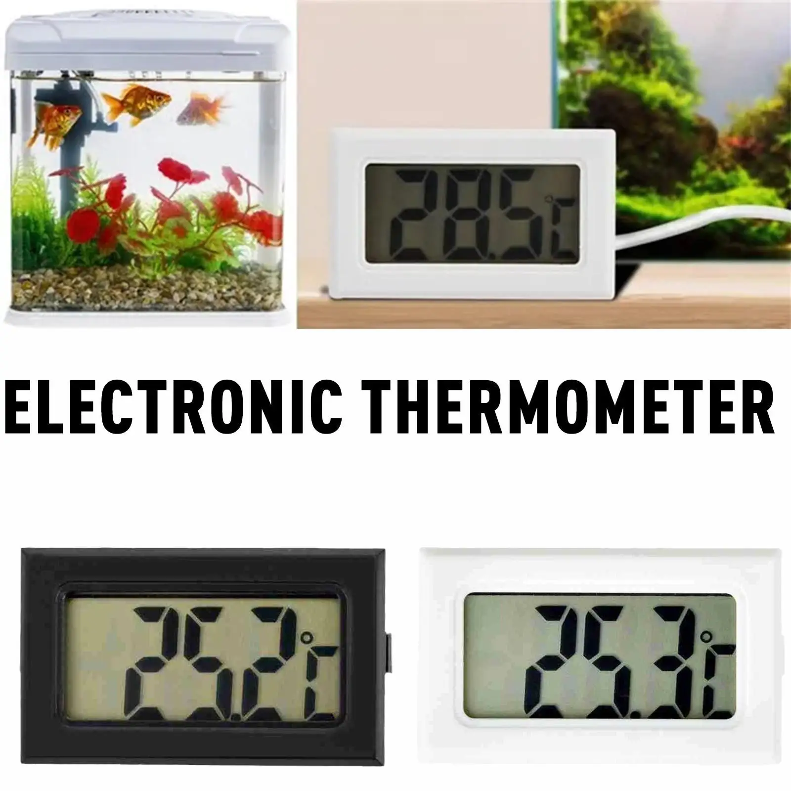 Electronic Thermometer Gauge Thermostat Mini Thermometers Car