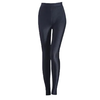 6XL Large Size Women's Leggings Winter Thermal Tights Thin Fleece High Waist Sexy Slim Elastic Pants Female Luster Leggings 6