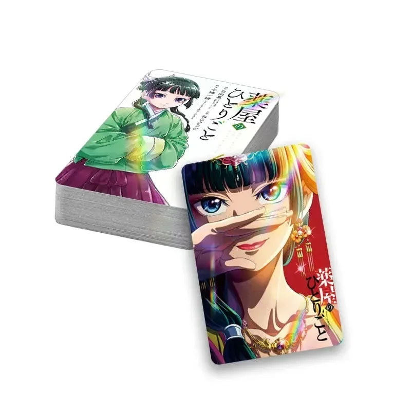 30Pcs 레이저 카드 양면 인쇄 카드 LOMO Anime Kawaii 카드 완구