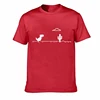 Mosaic Game Cactus Little Dinosaur Prints Men T-Shirts Creativity Street Funny Short Sleeve Casual All-math Mans Clothing 2