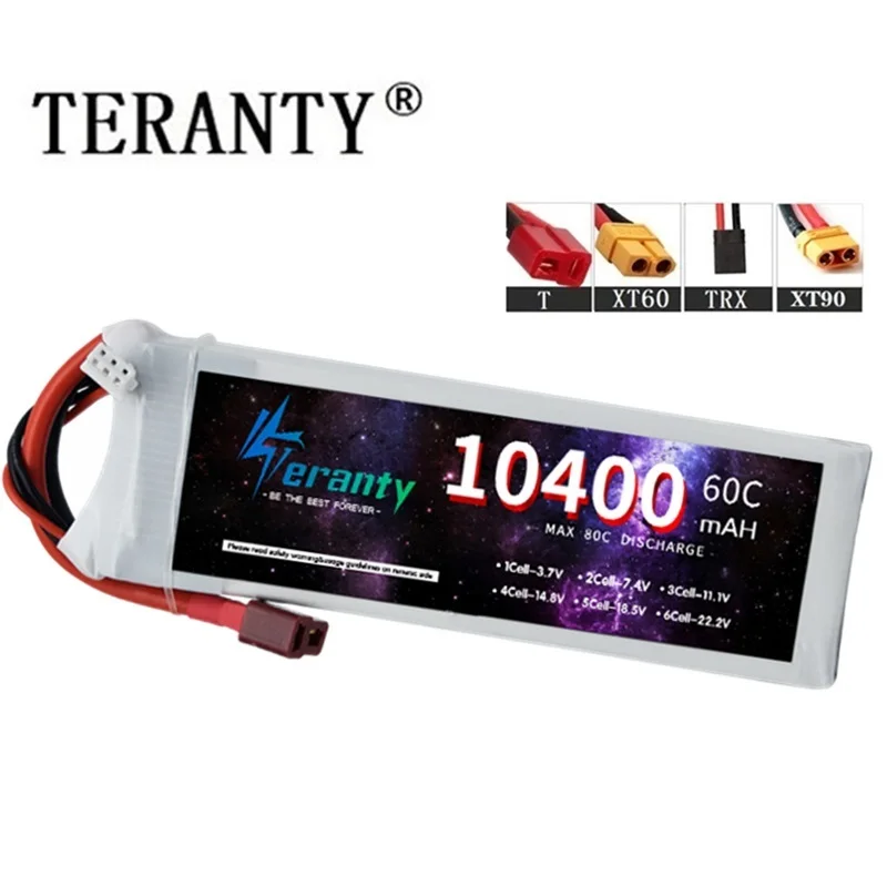 

7.4V Lipo Battery 2S 10400mah Battery 60C For Electric Drift Car RC Cars RWD Vehicles Tank Truck Truggy Dean T/XT60/XT90/TRX